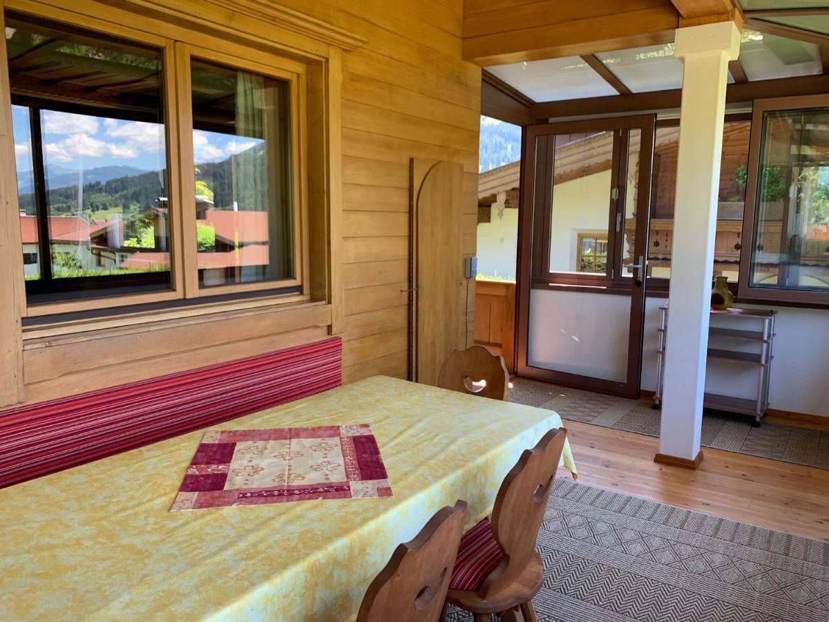 Ferienwohnung An Der Familienabfahrt Brixen im Thale Dış mekan fotoğraf